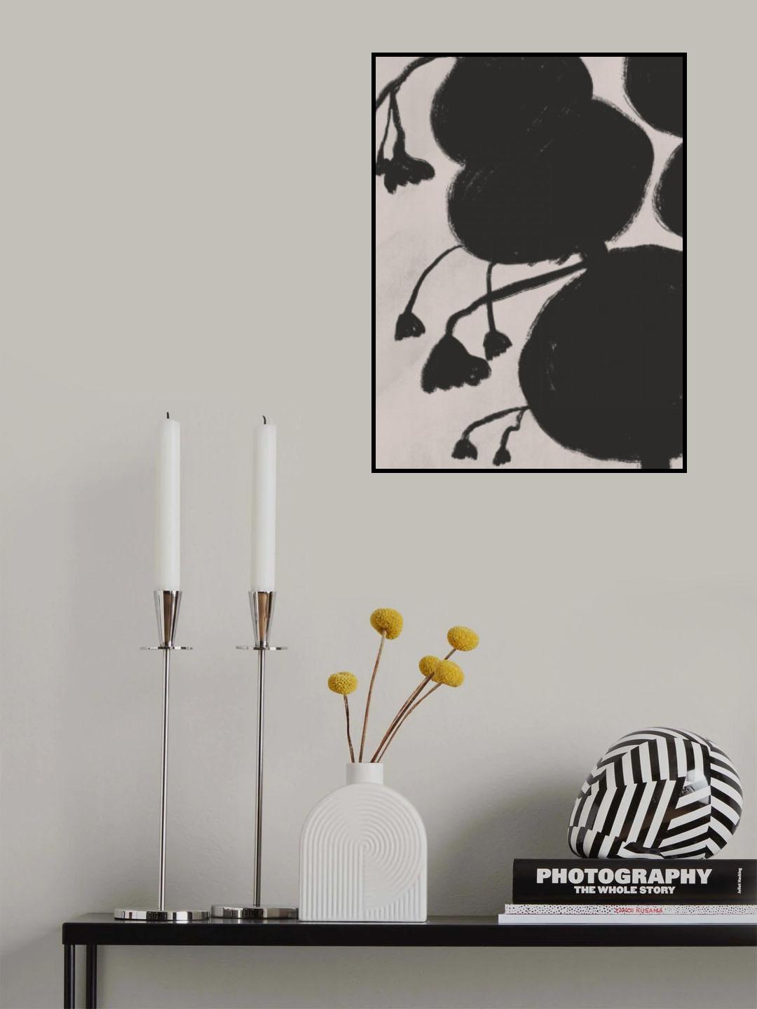 Plant Shadow Poster och Canvastavla
