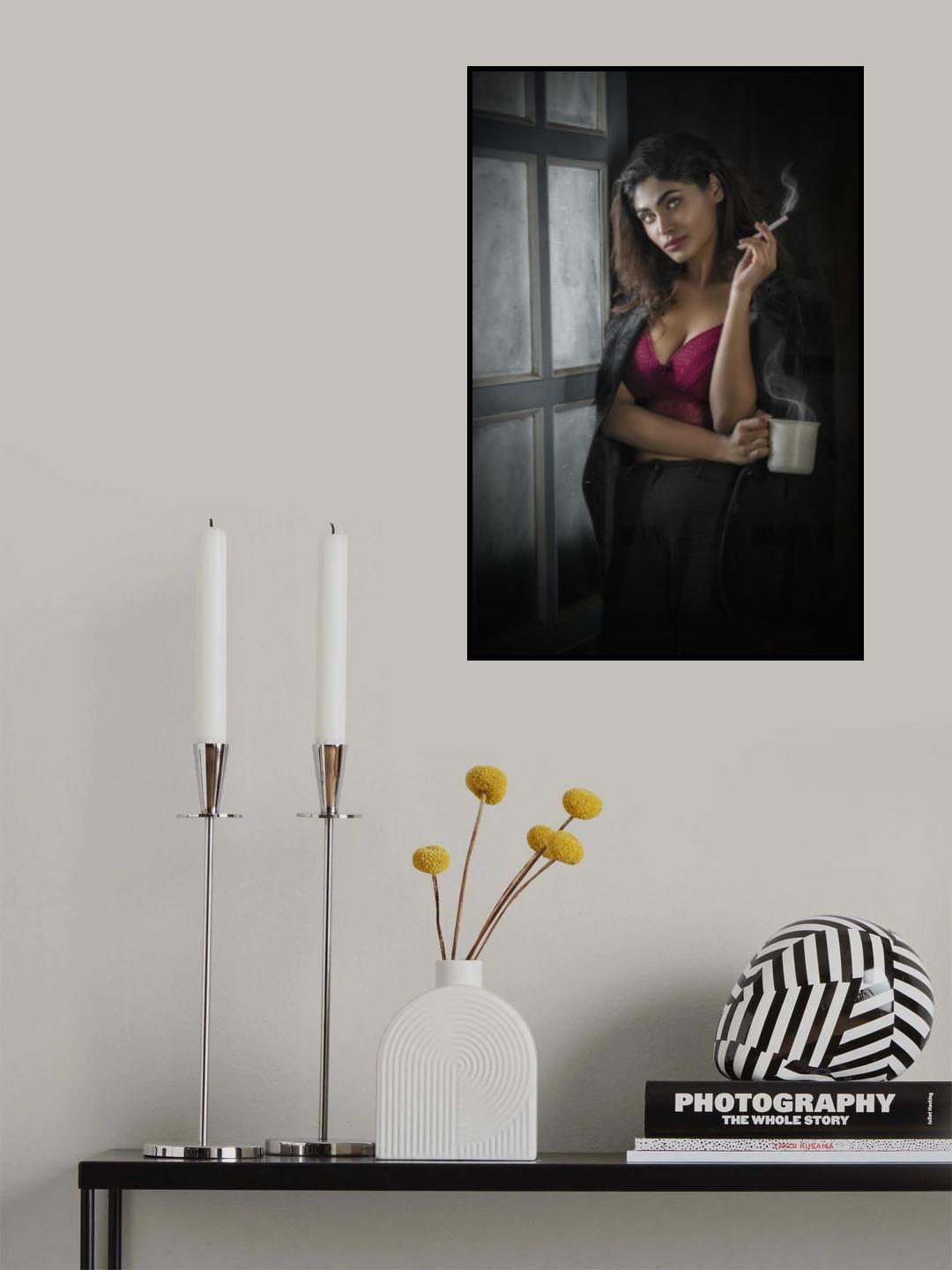 ATTITUDE SPEAKS EVERYTHING Poster och Canvastavla