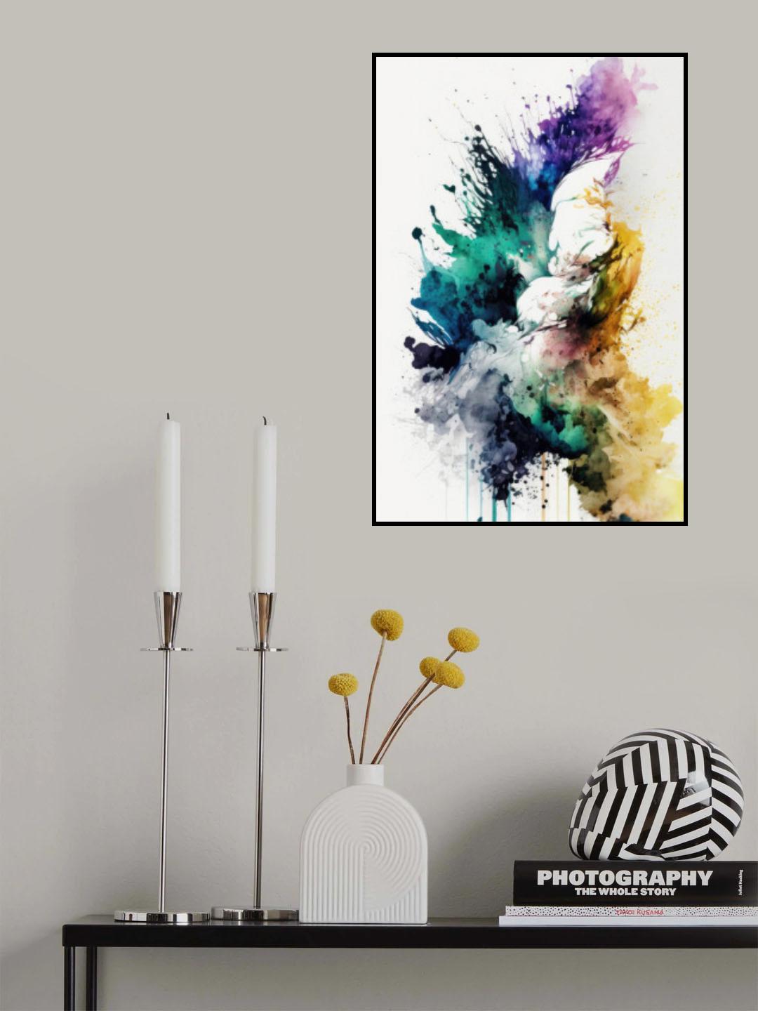 Radiant Mirage Poster och Canvastavla