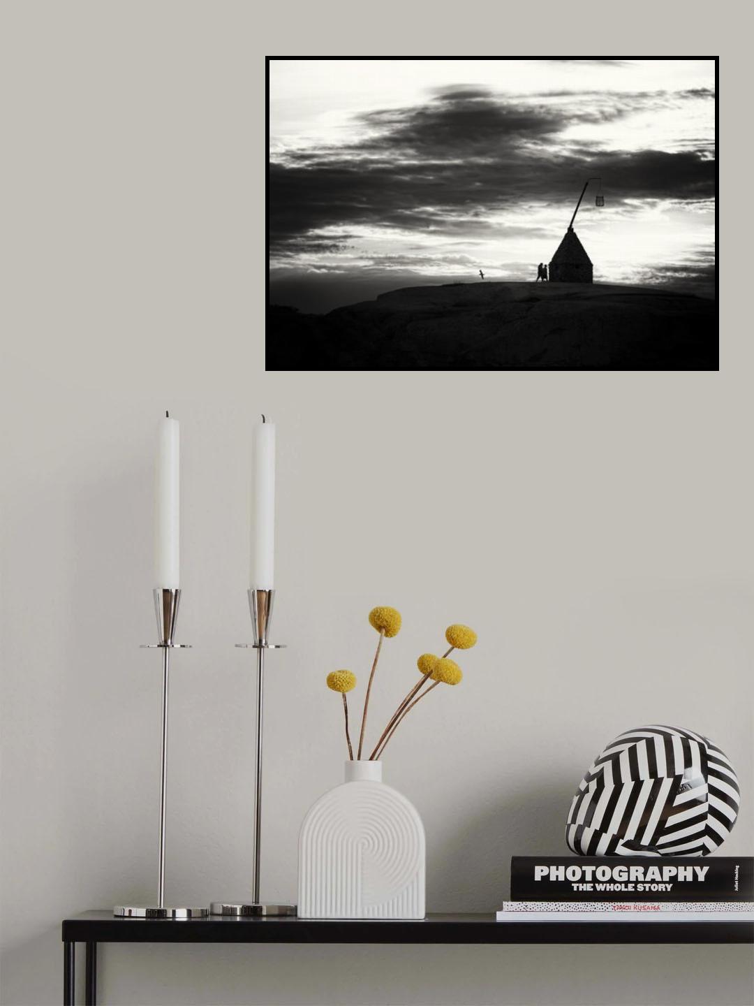 Sunset rocks Poster och Canvastavla
