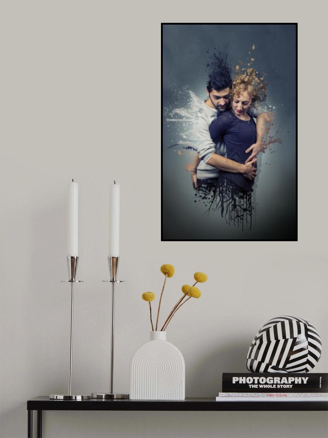 Embrace Poster och Canvastavla