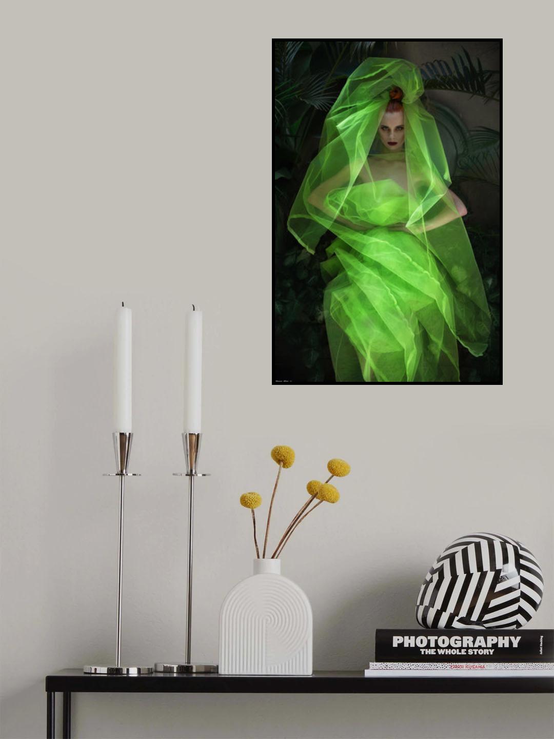 Green wedding Poster och Canvastavla