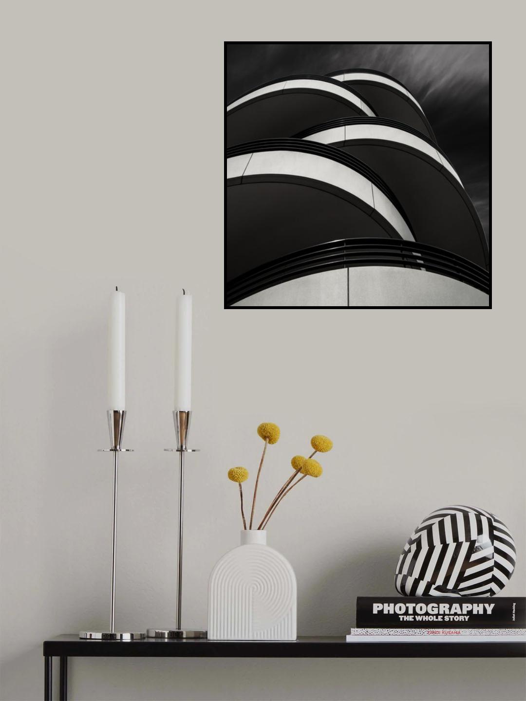 cascade balcony Poster och Canvastavla