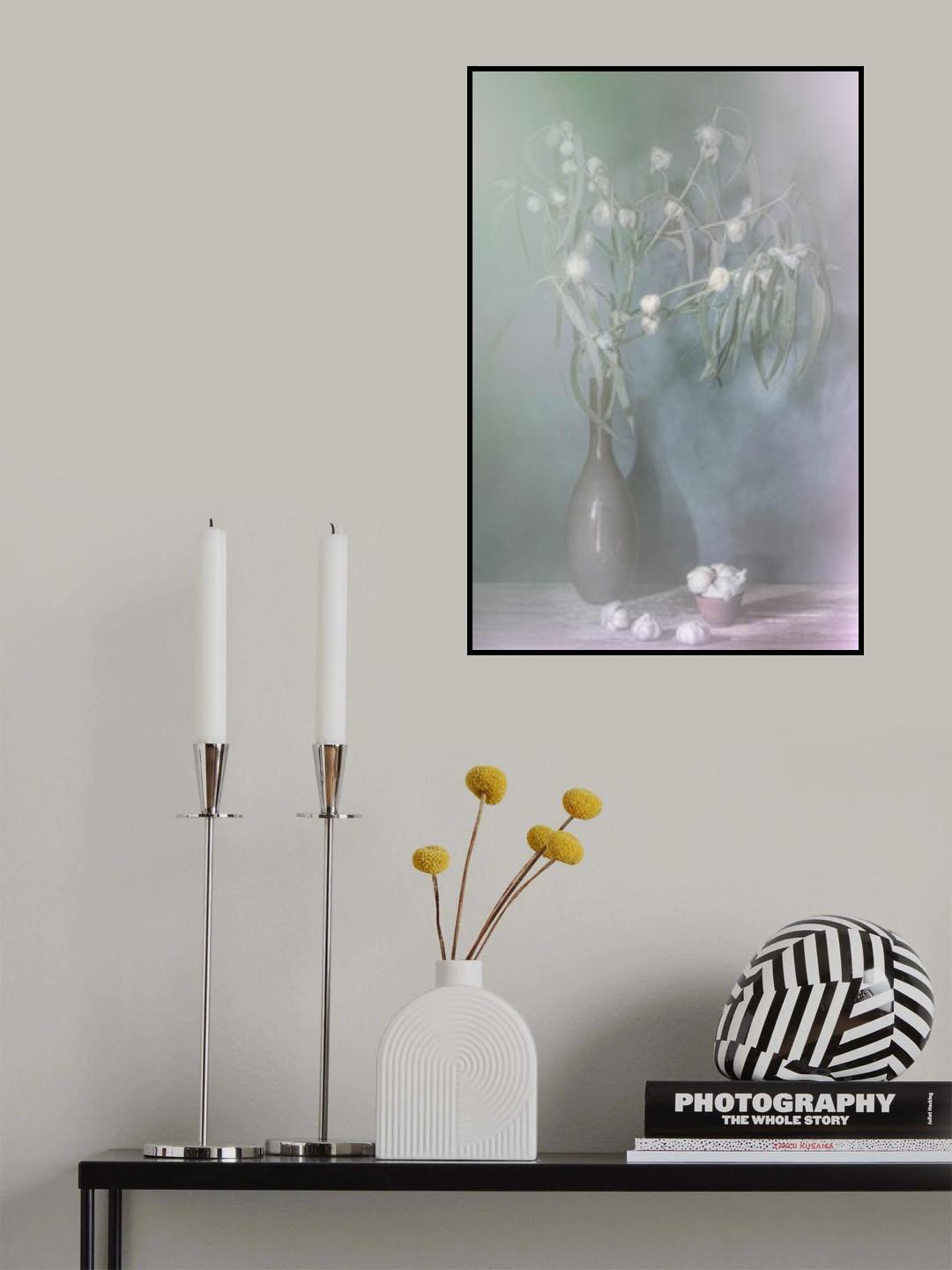 Winter glow. Poster och Canvastavla