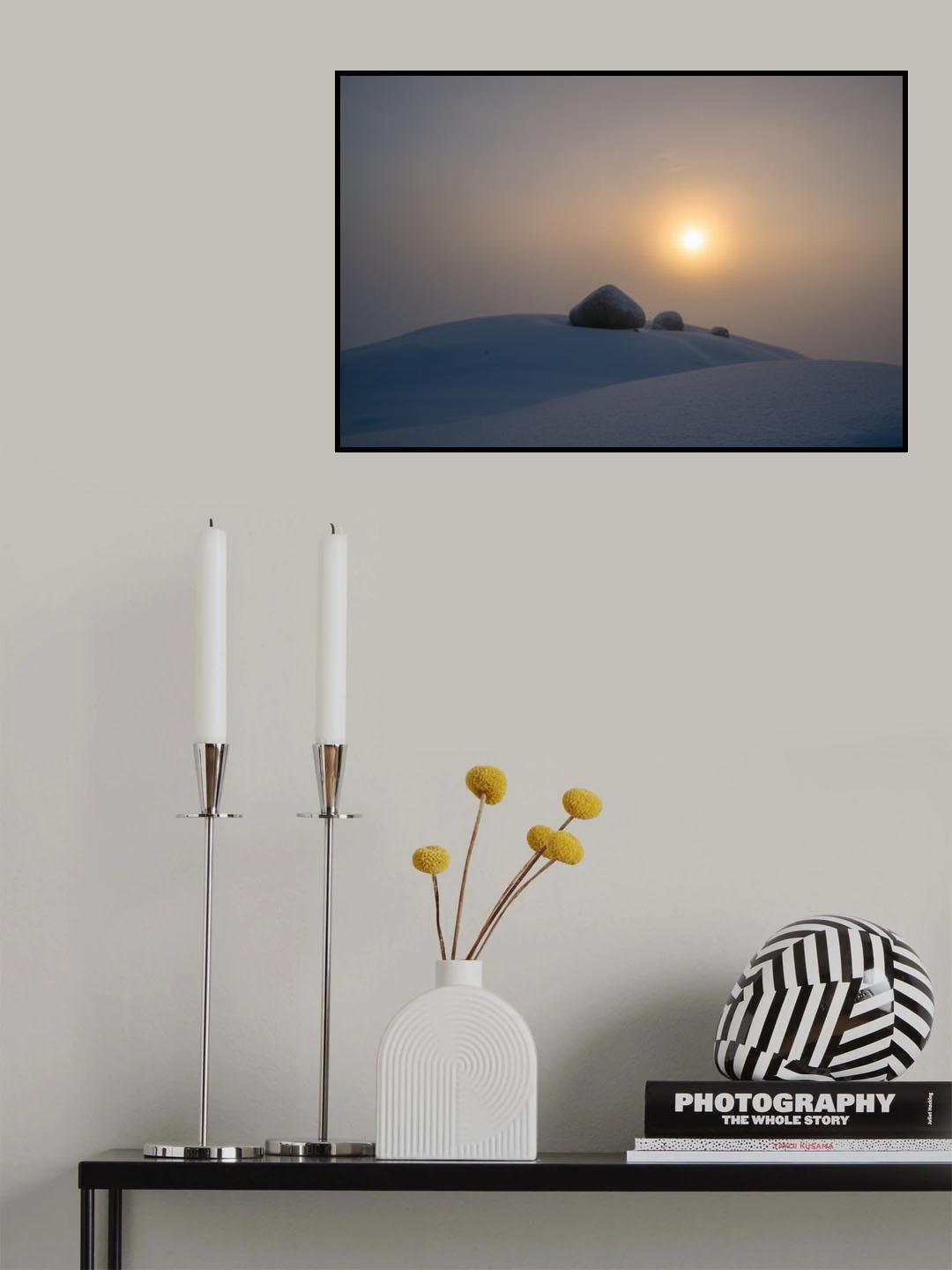 Snow zen Poster och Canvastavla