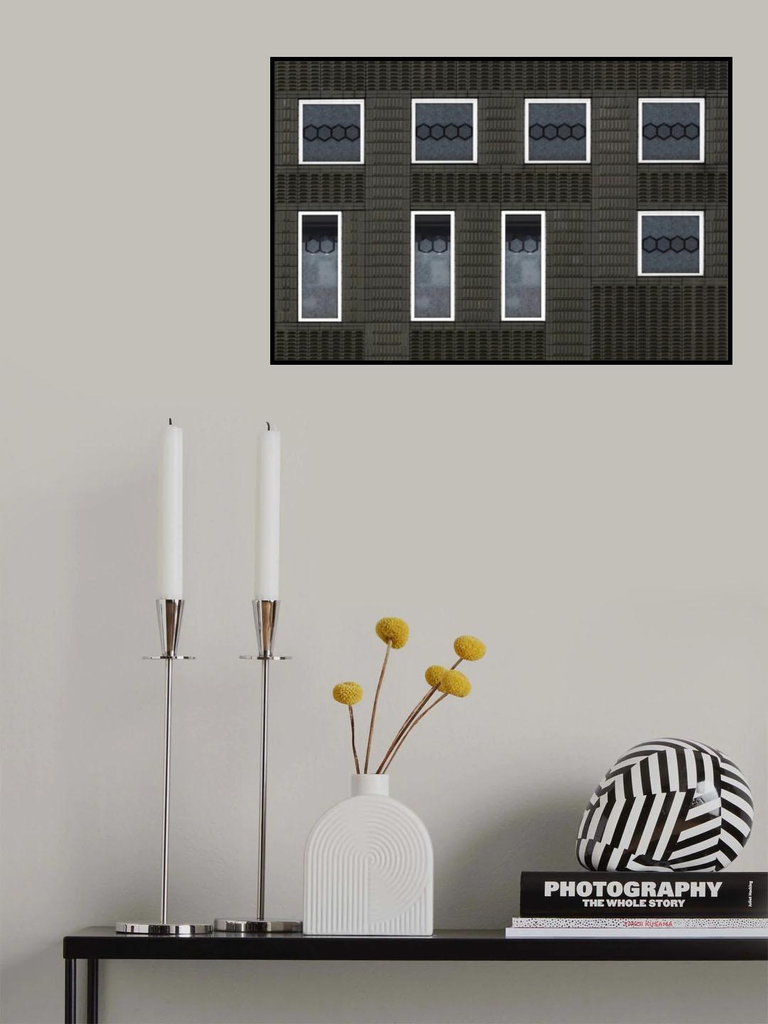 Eindhoven Abstract Poster och Canvastavla
