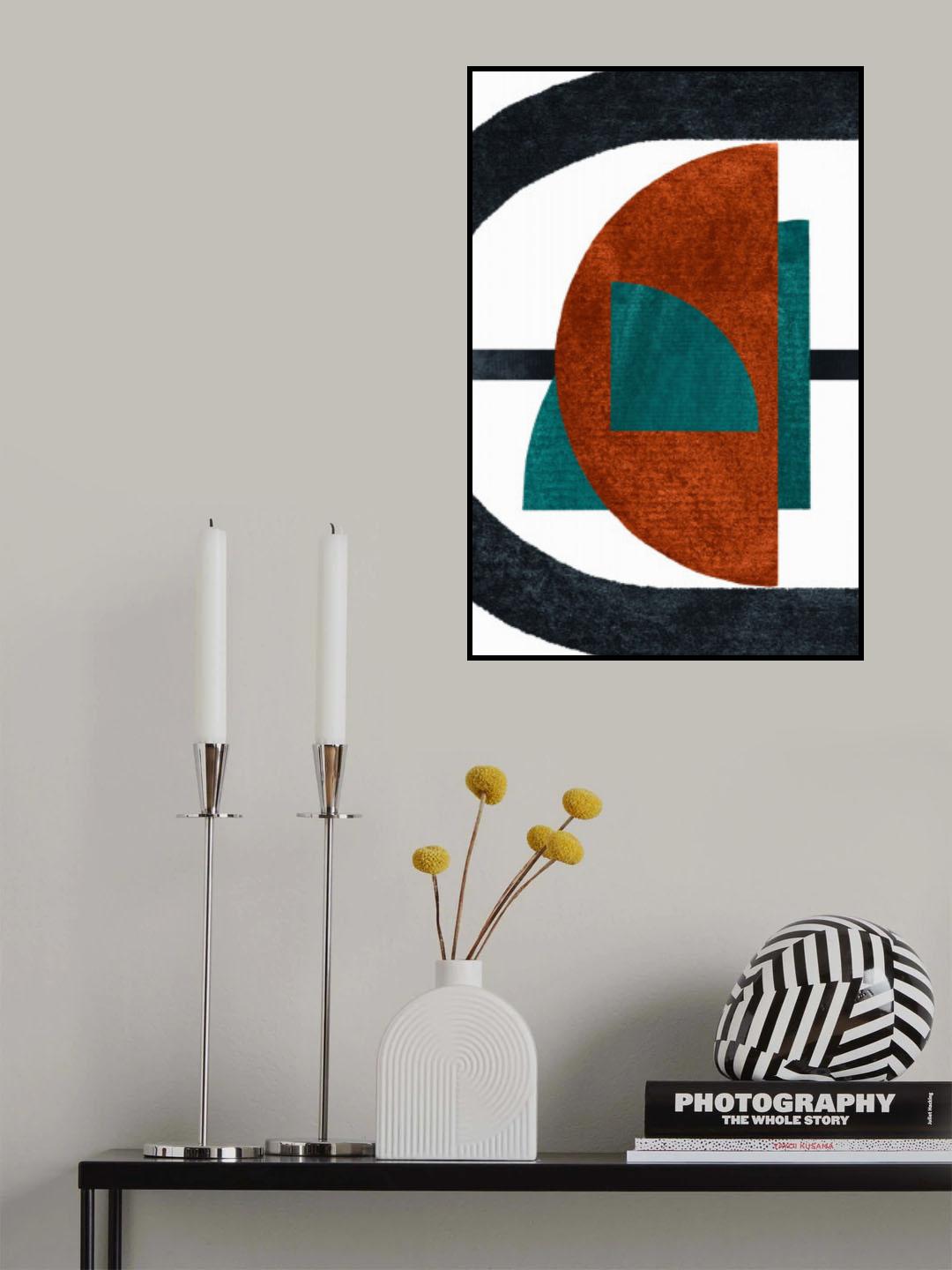 Geometric wall art Poster och Canvastavla