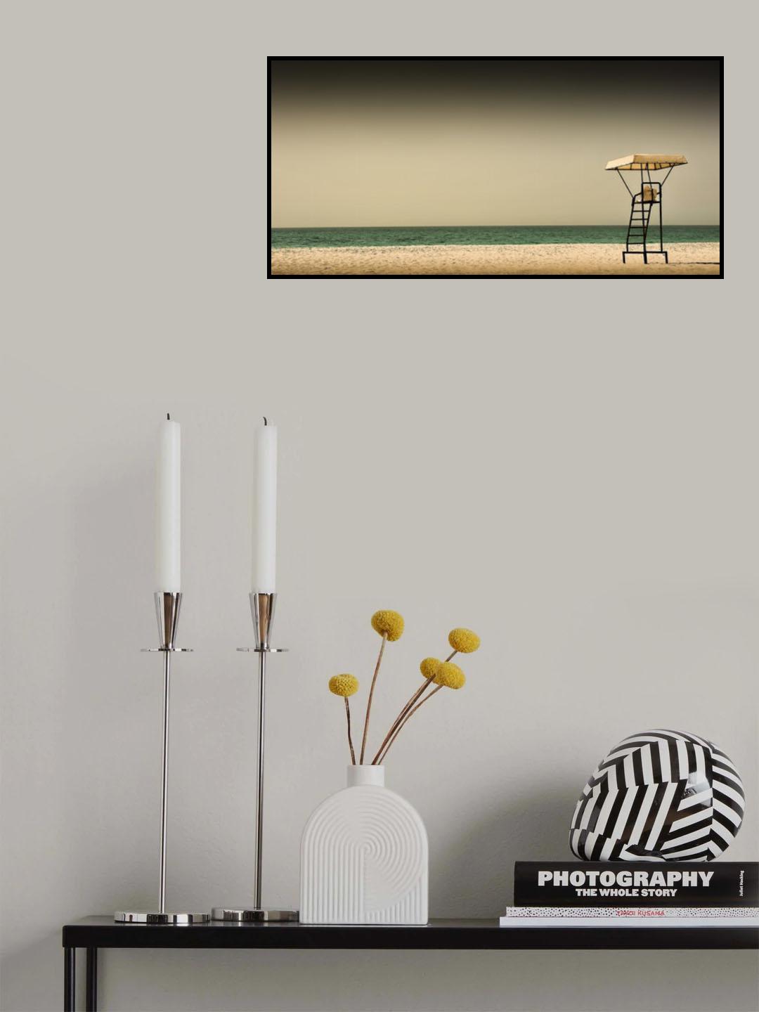 lifeguard tower Poster och Canvastavla