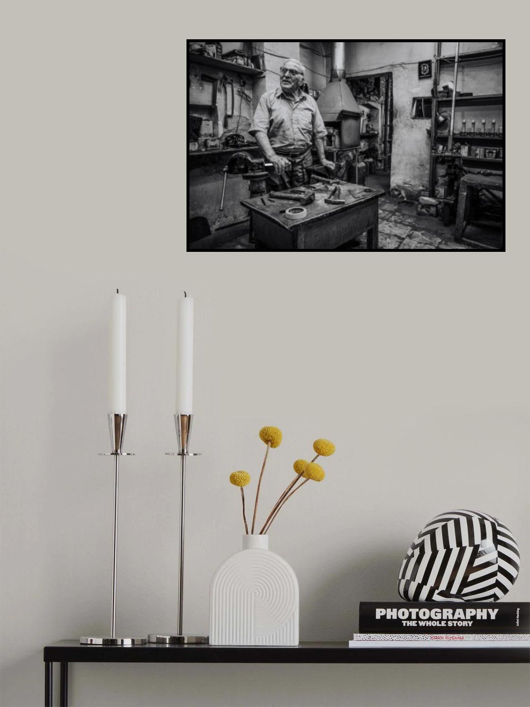 The blacksmith Poster och Canvastavla