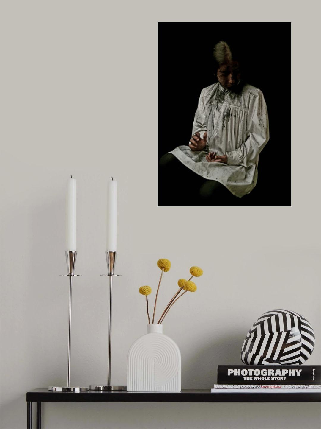 When you hurt yourself, then you have to bear the problems. Poster och Canvastavla