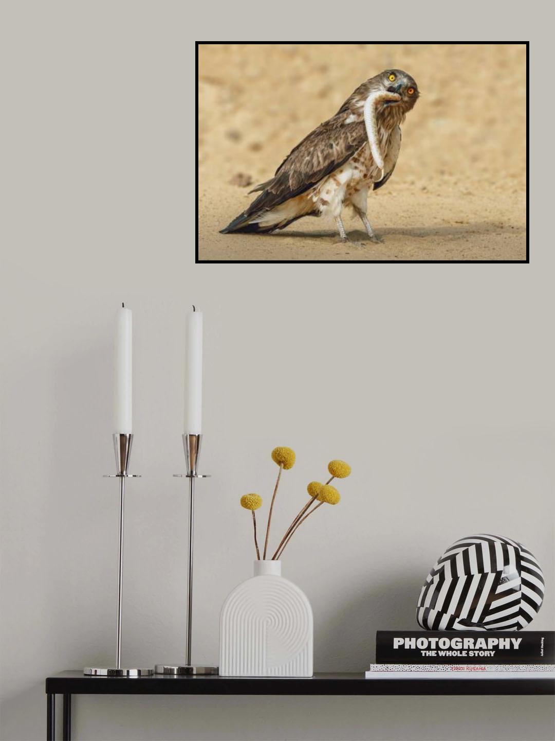 When the hunter becomes prey... Poster och Canvastavla