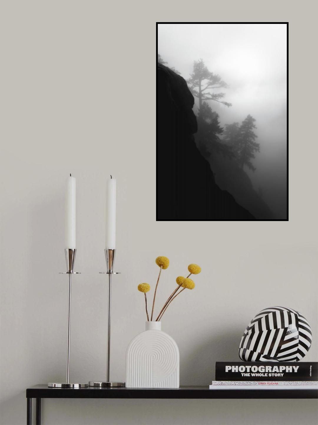 Rock and Tree Poster och Canvastavla