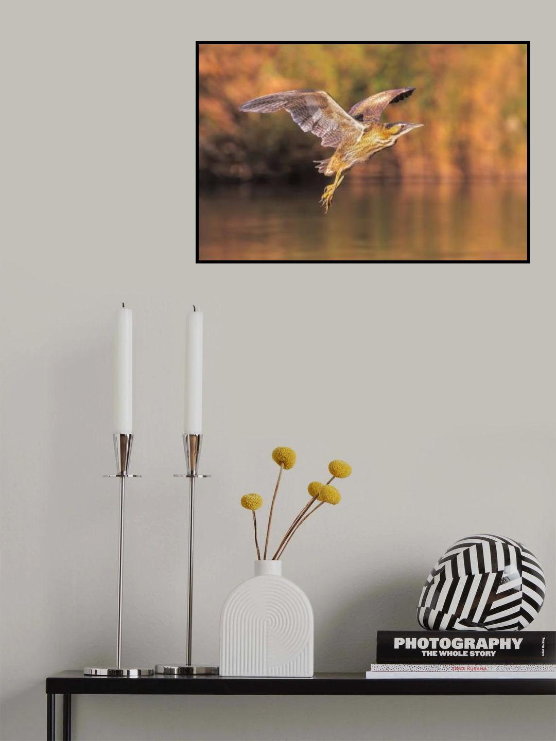 The flight of the angel Poster och Canvastavla