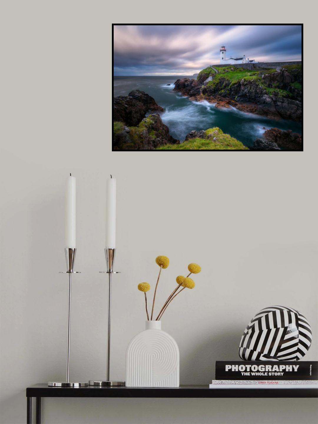 Fanad Head Lighthouse Poster och Canvastavla