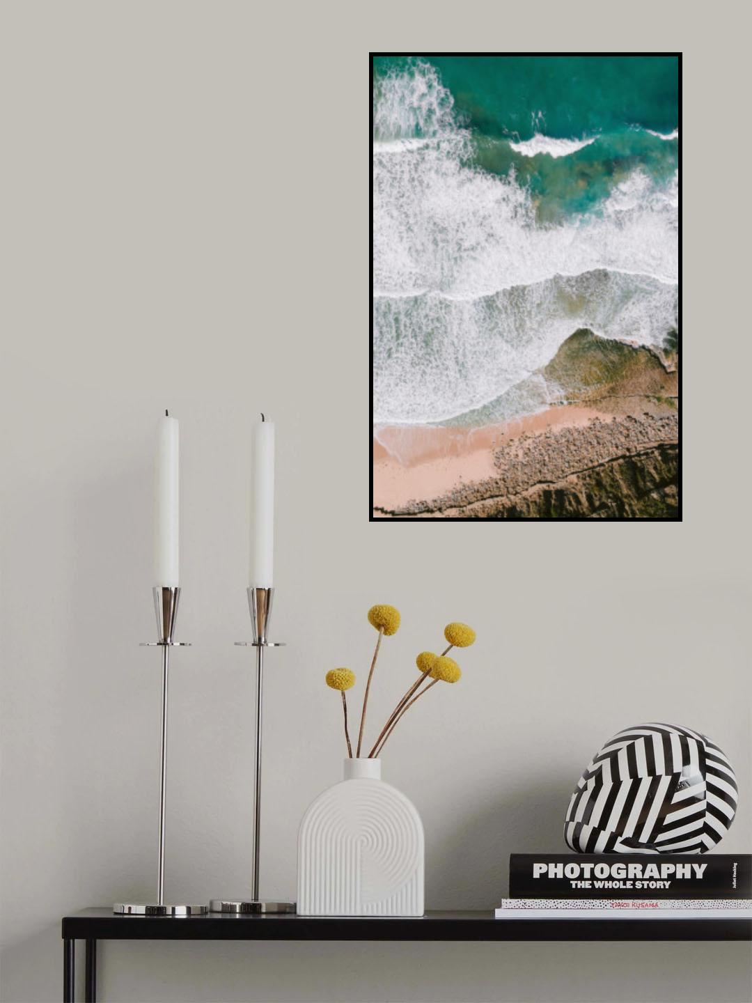 Waves Poster och Canvastavla
