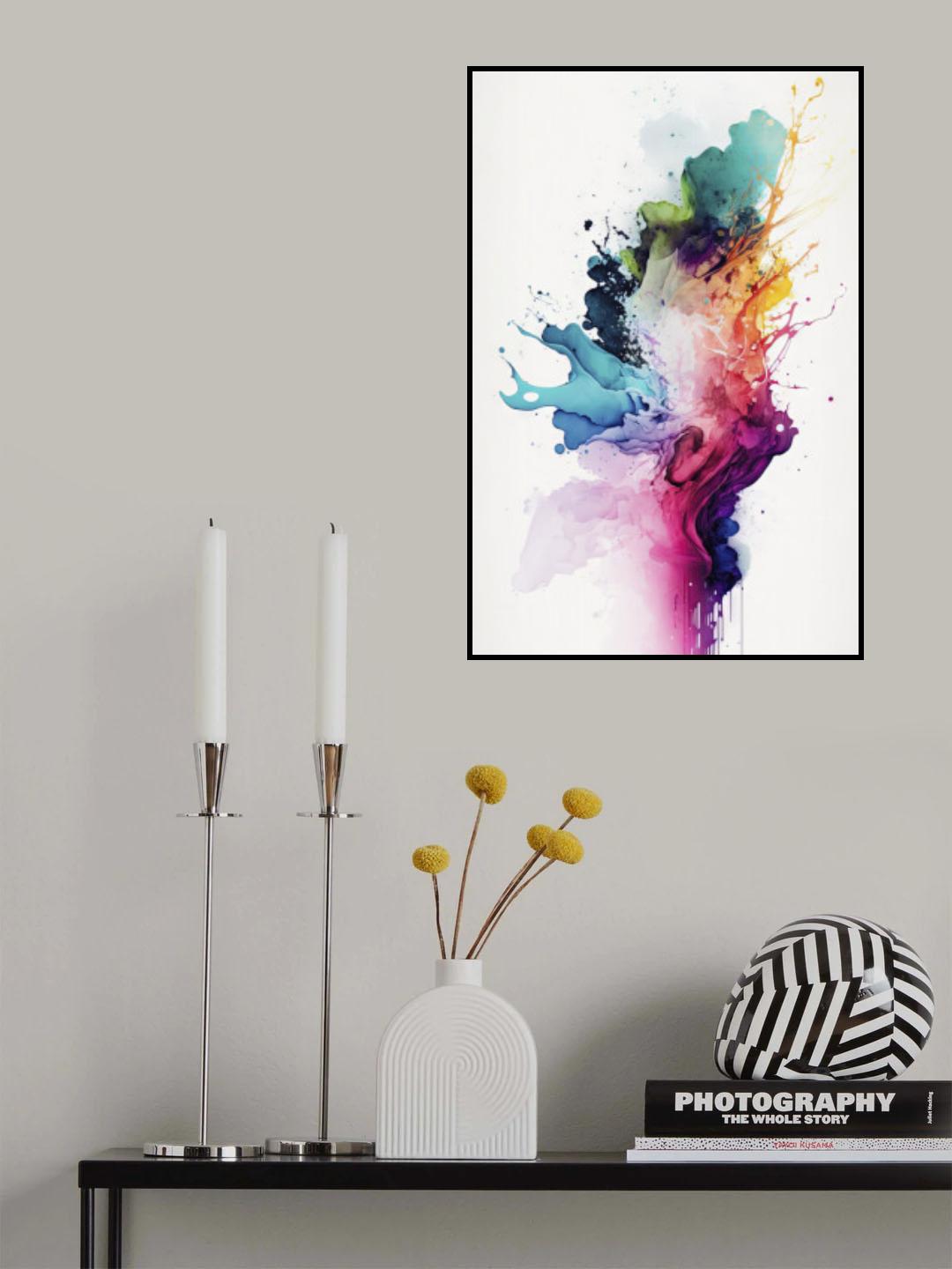 Blissful Chaos Poster och Canvastavla