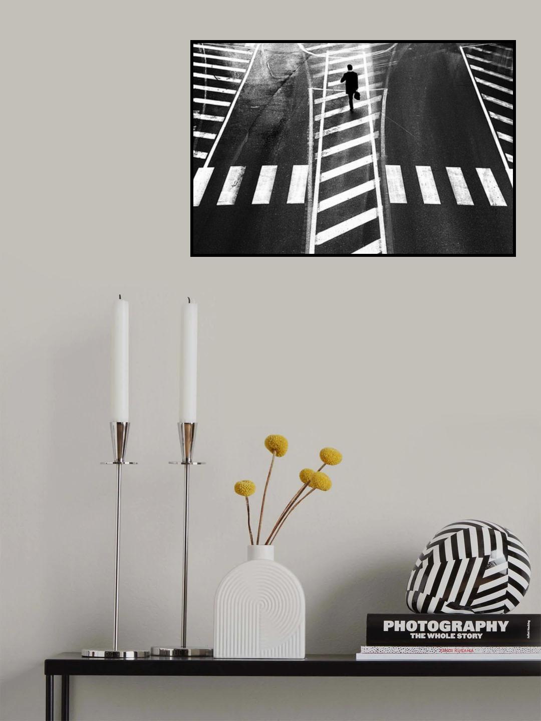 urban business man Poster och Canvastavla