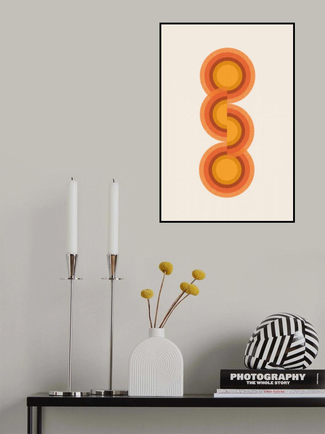 Retro Balance Poster och Canvastavla