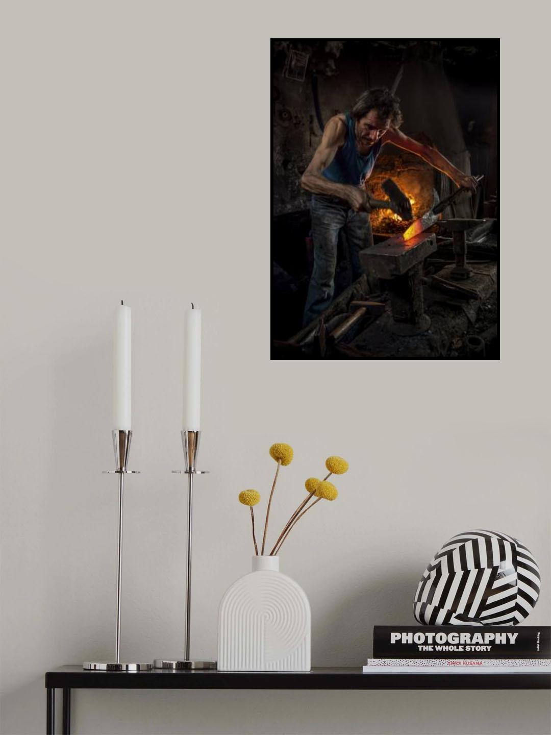 Blacksmith Poster och Canvastavla