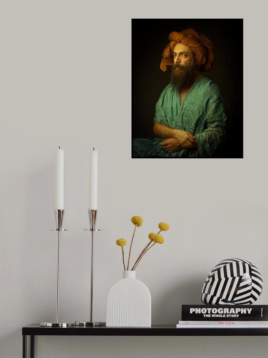 Mehdi mokhtari Poster och Canvastavla
