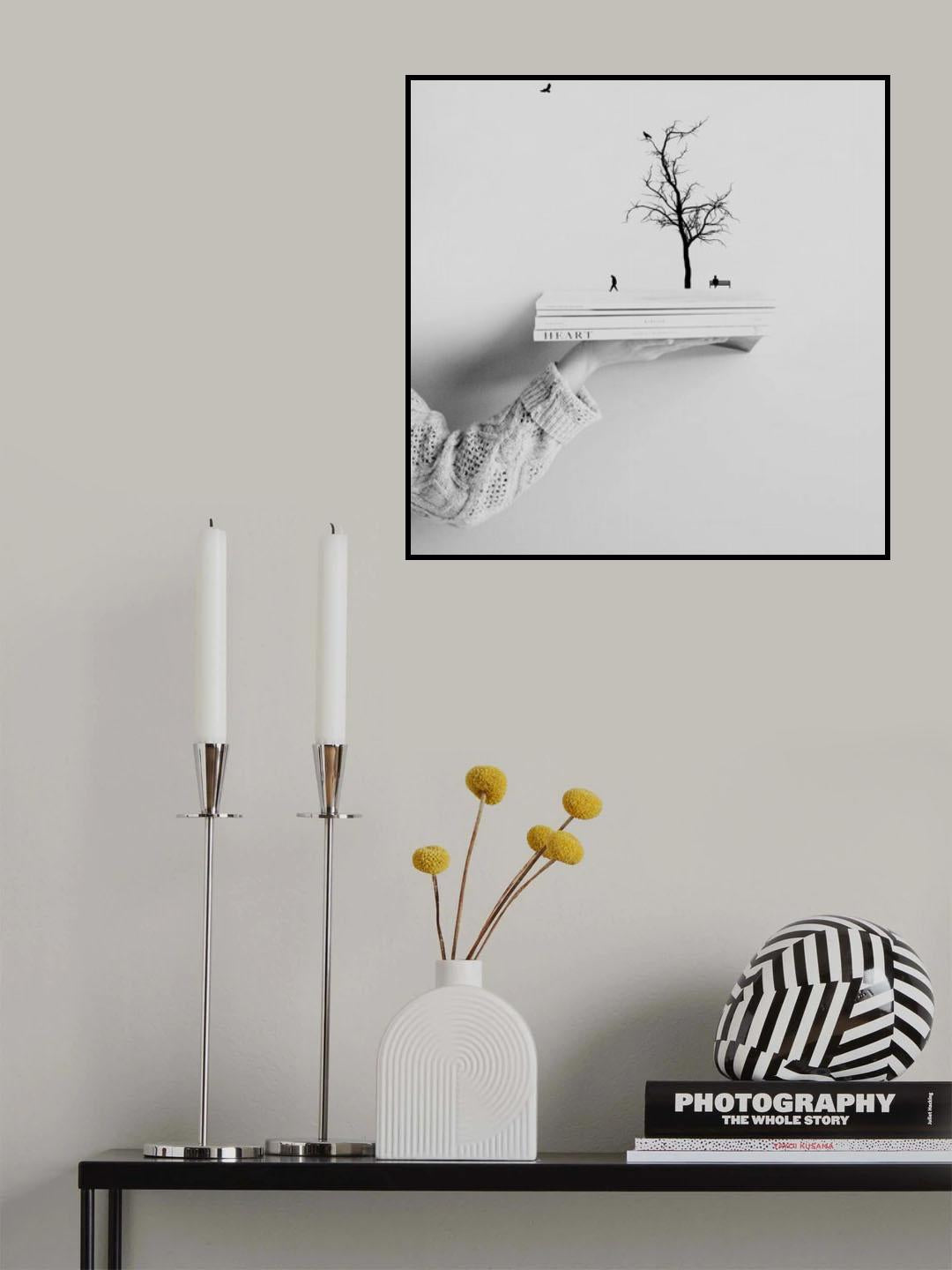 BOOK DRAME HE+ART Poster och Canvastavla