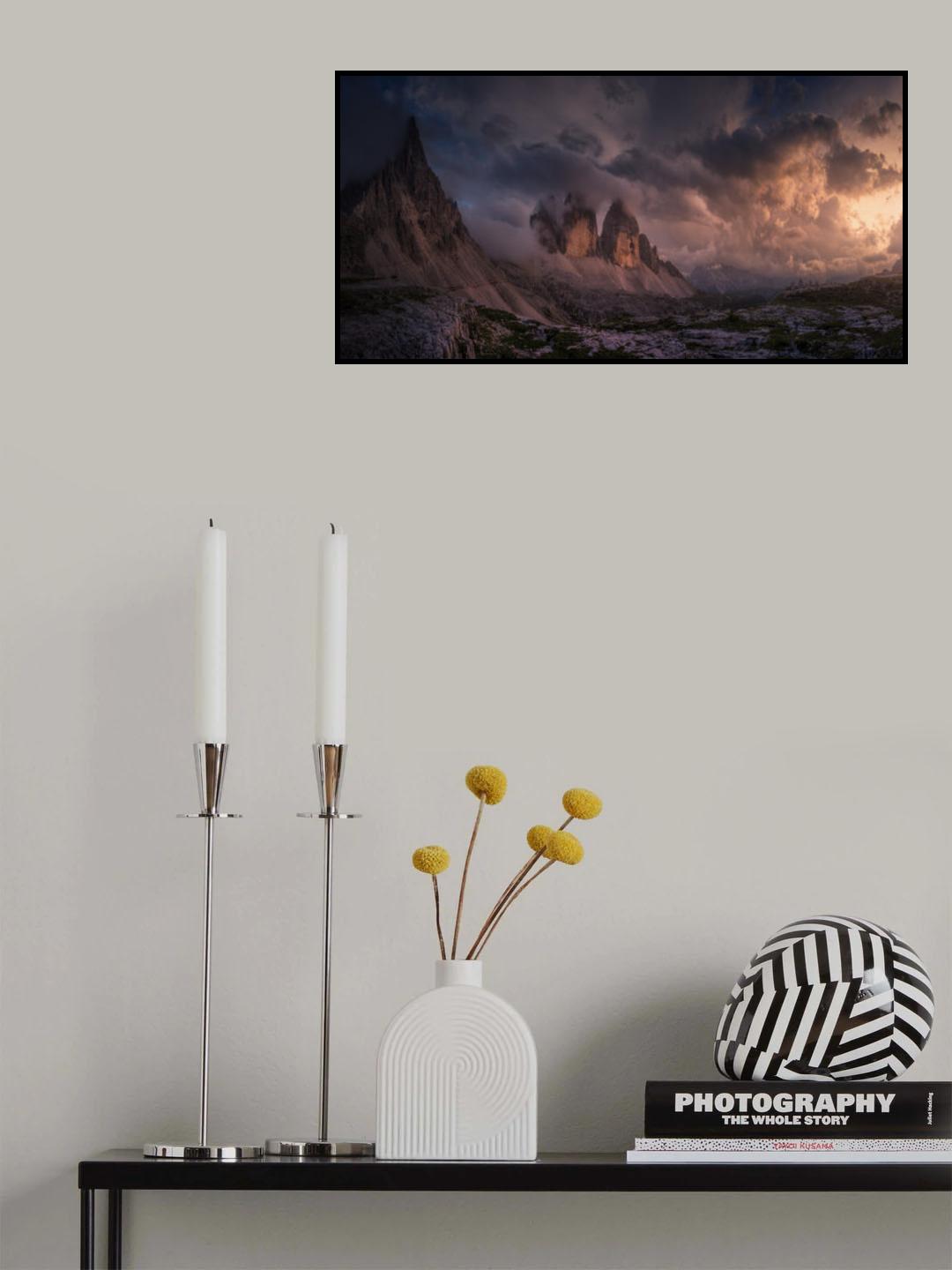 Crazy Sky Poster och Canvastavla