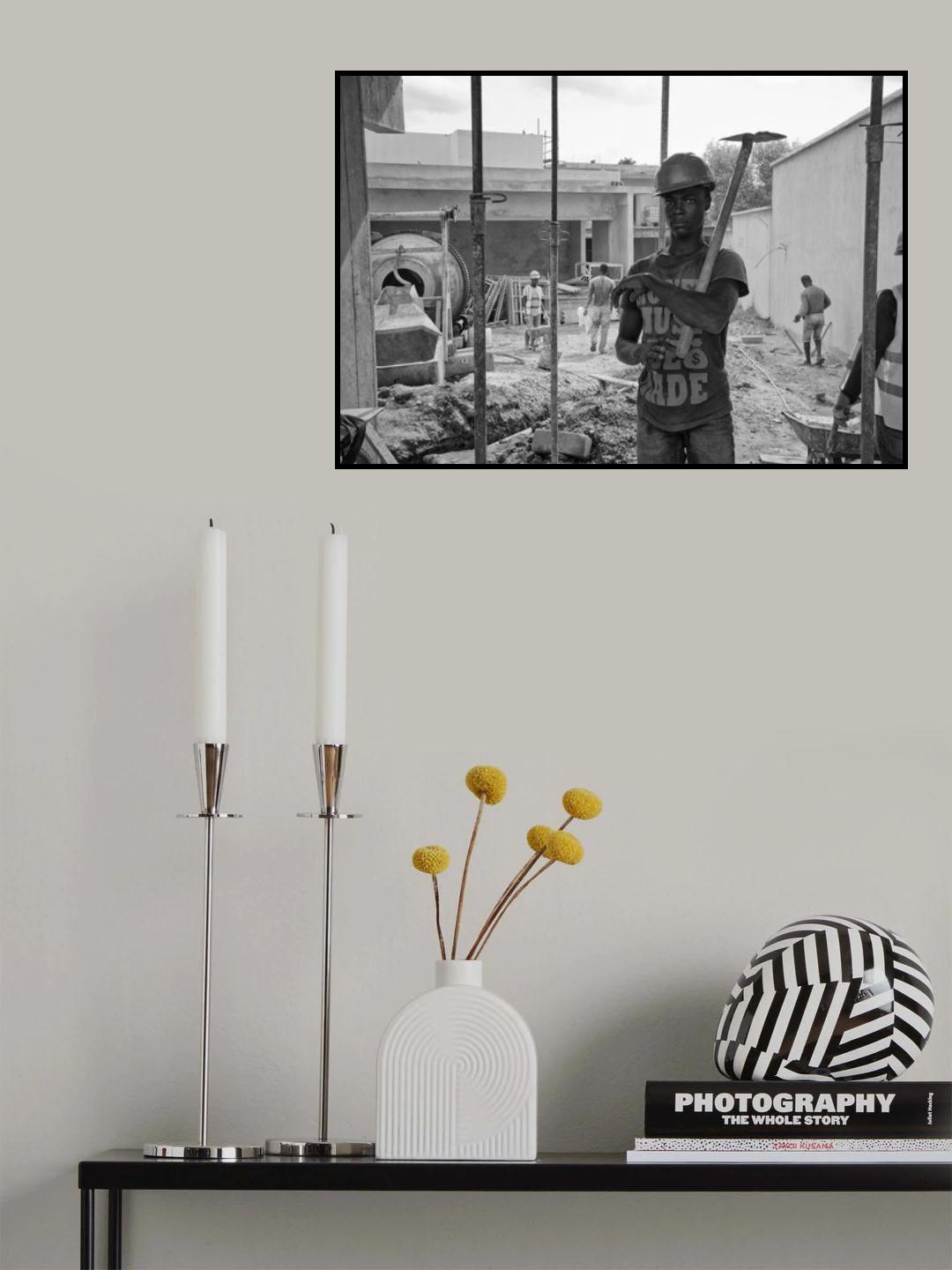 building africa Poster och Canvastavla