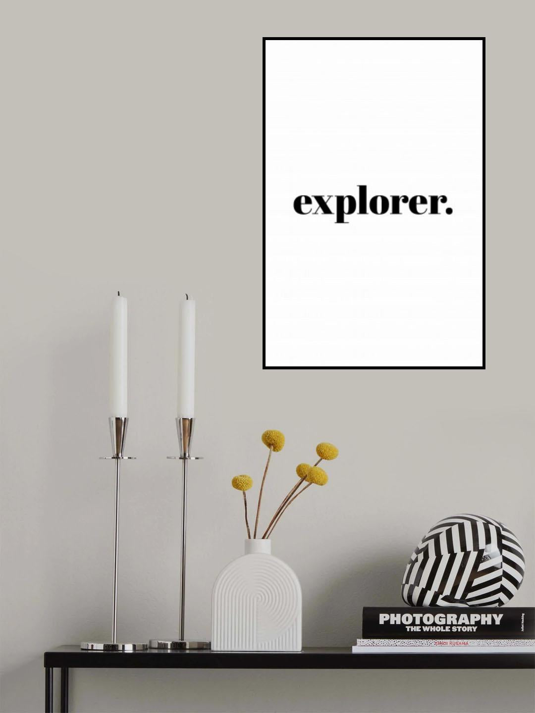 Explorer Poster och Canvastavla