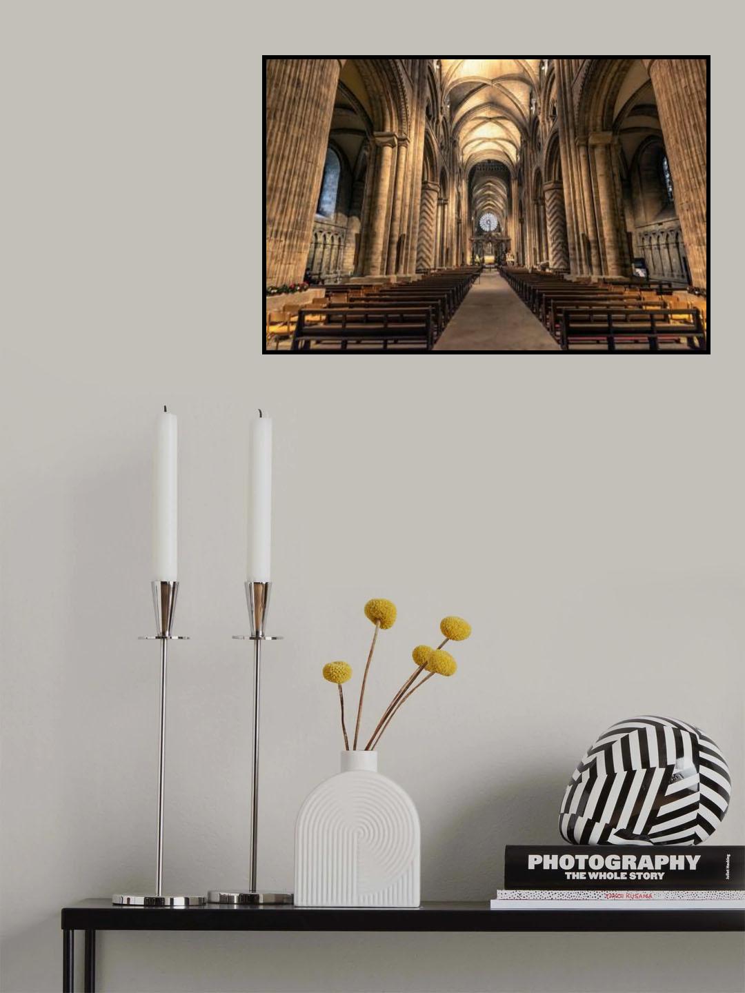 Durham cathedral Poster och Canvastavla