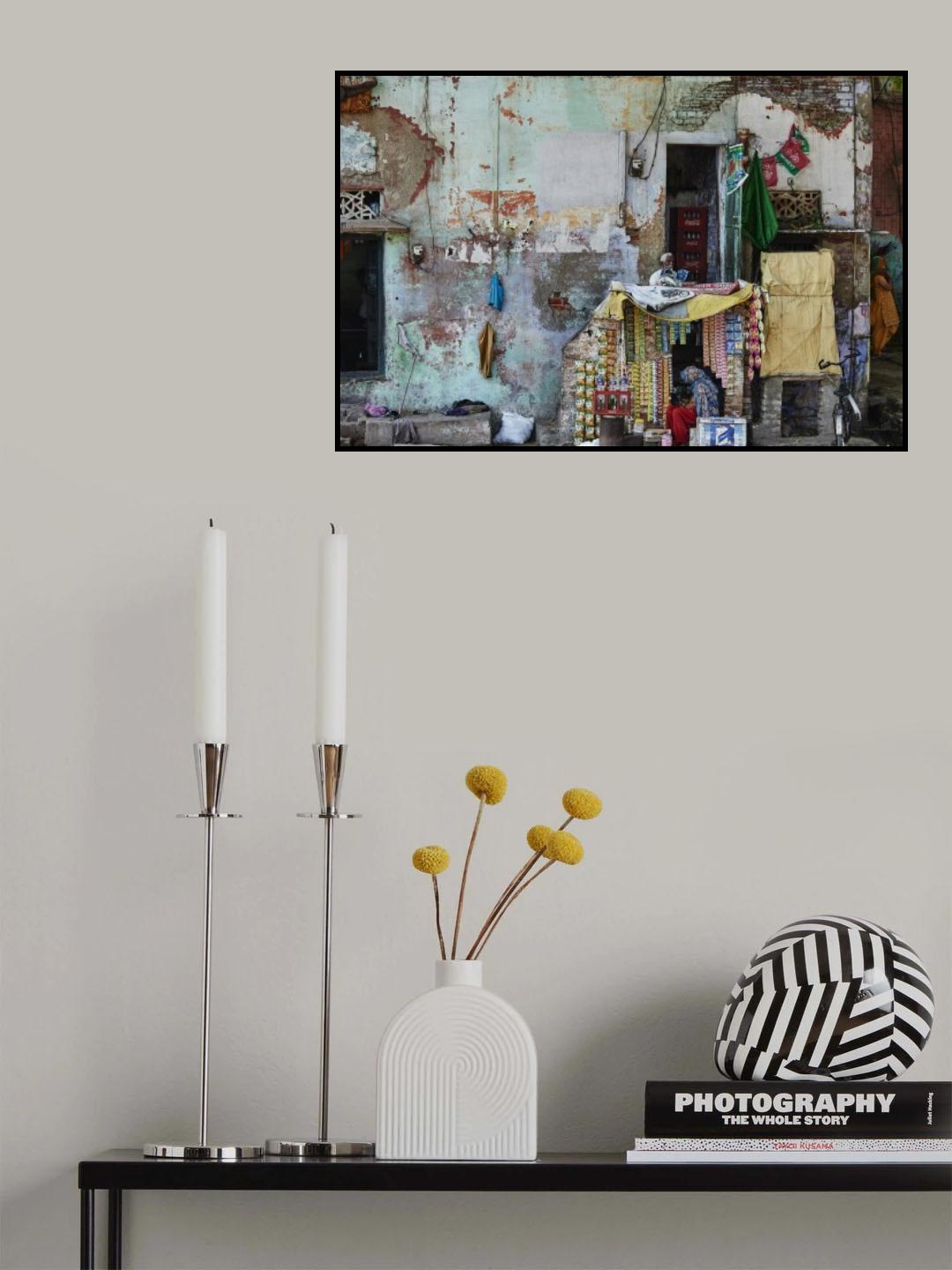 India Poster och Canvastavla