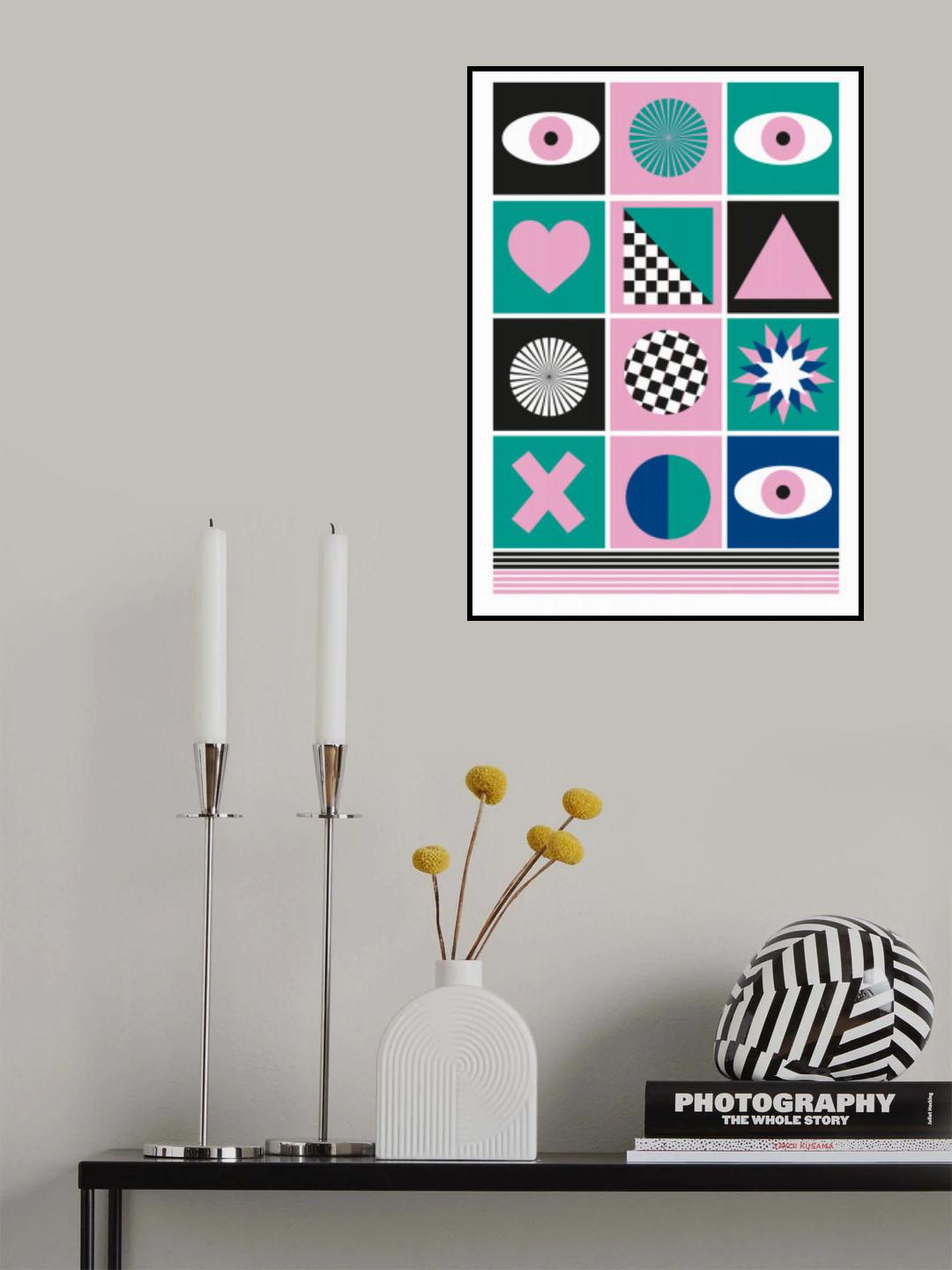 GEOMETRIC III Poster och Canvastavla