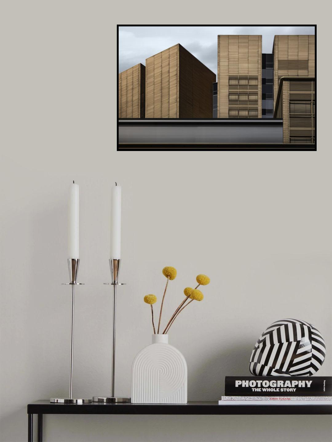 shopping building Poster och Canvastavla