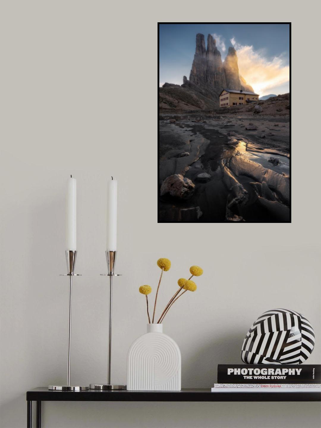Vajolet's Towers Poster och Canvastavla