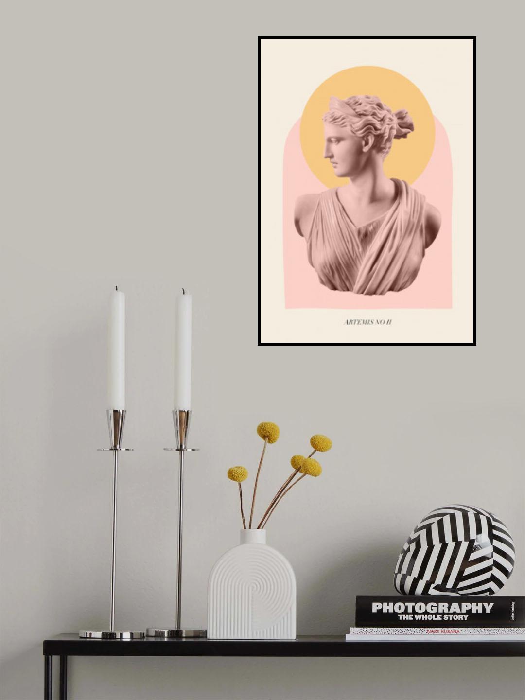 Goddess Artemis Mythology Poster och Canvastavla
