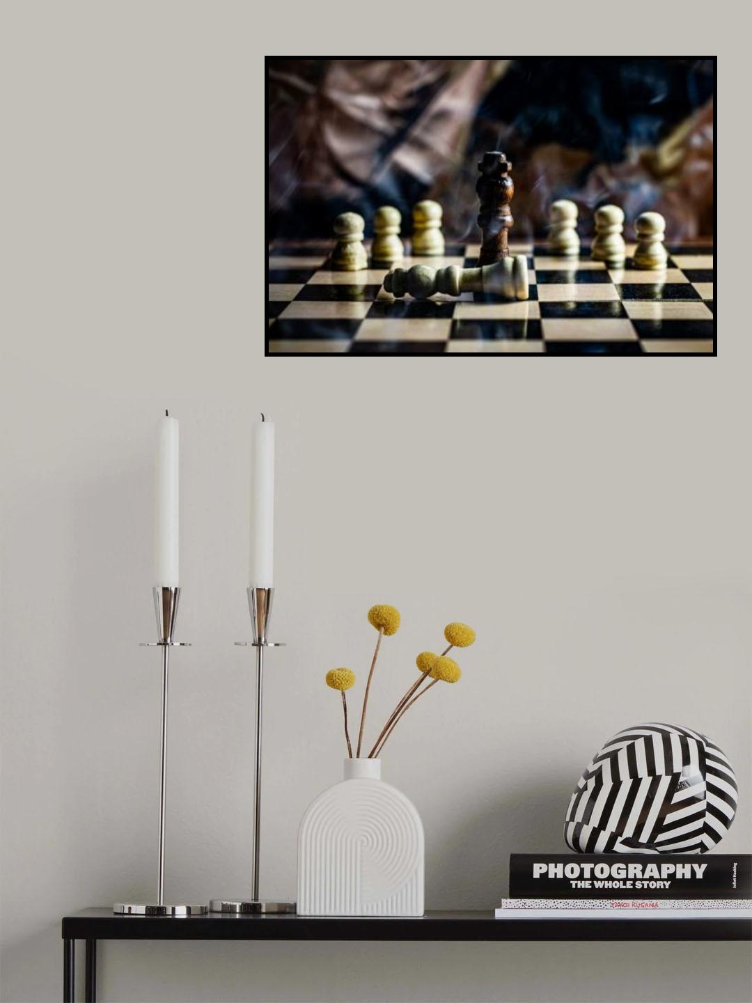 checkmate Poster och Canvastavla