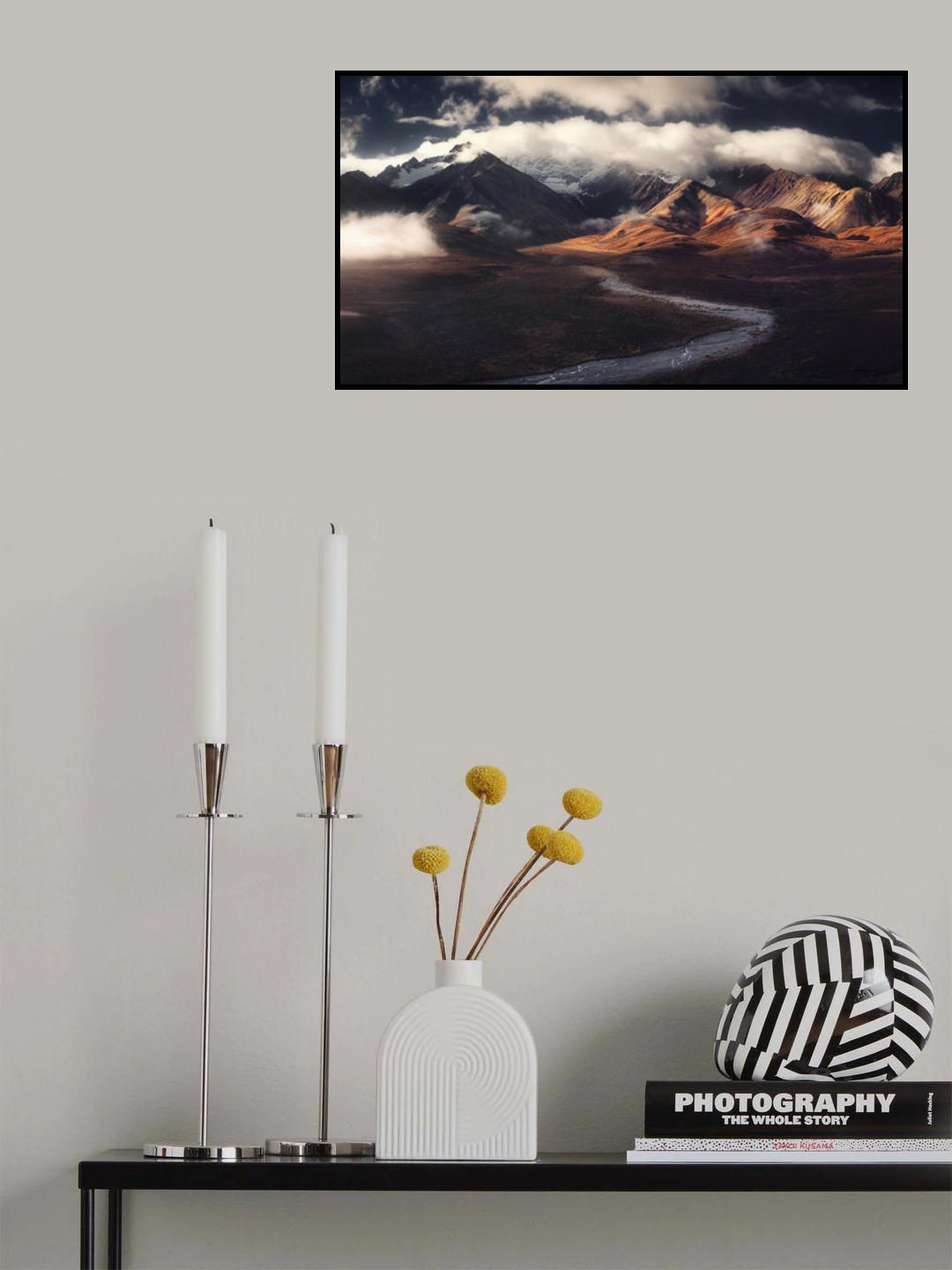 Alaska Range Poster och Canvastavla