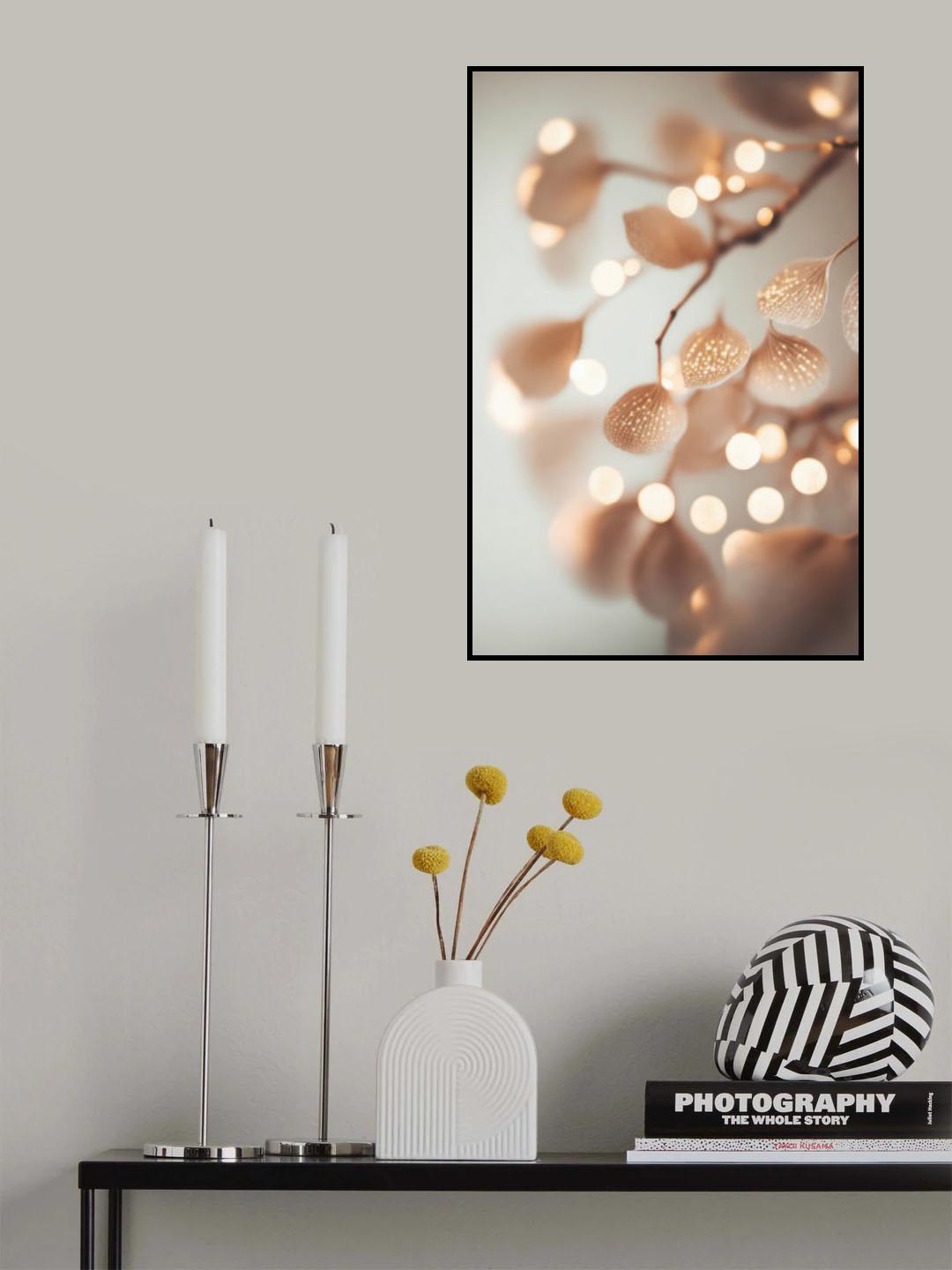 Tiny Leafs Poster och Canvastavla