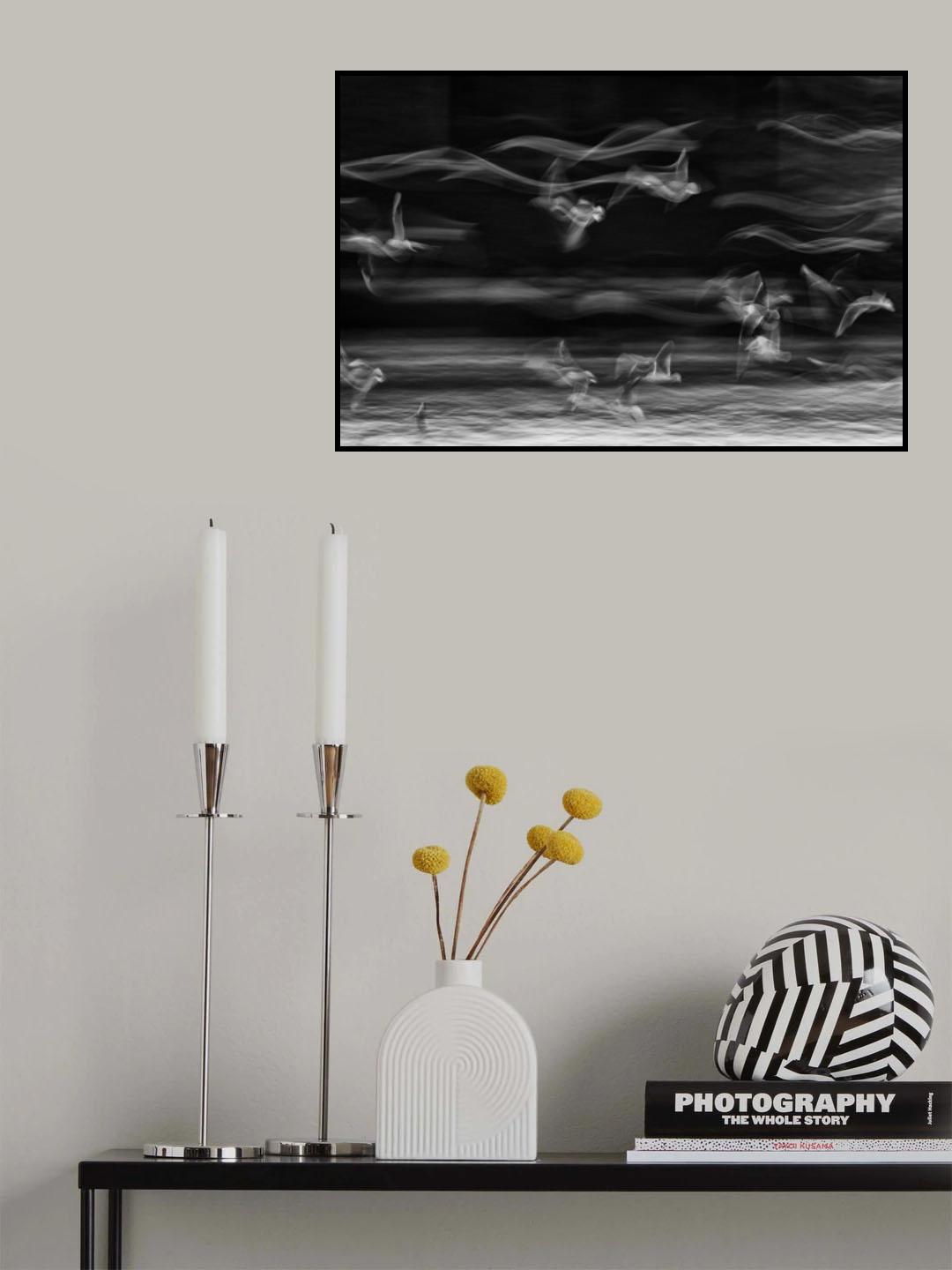 The boundary between reality and fantasy Poster och Canvastavla