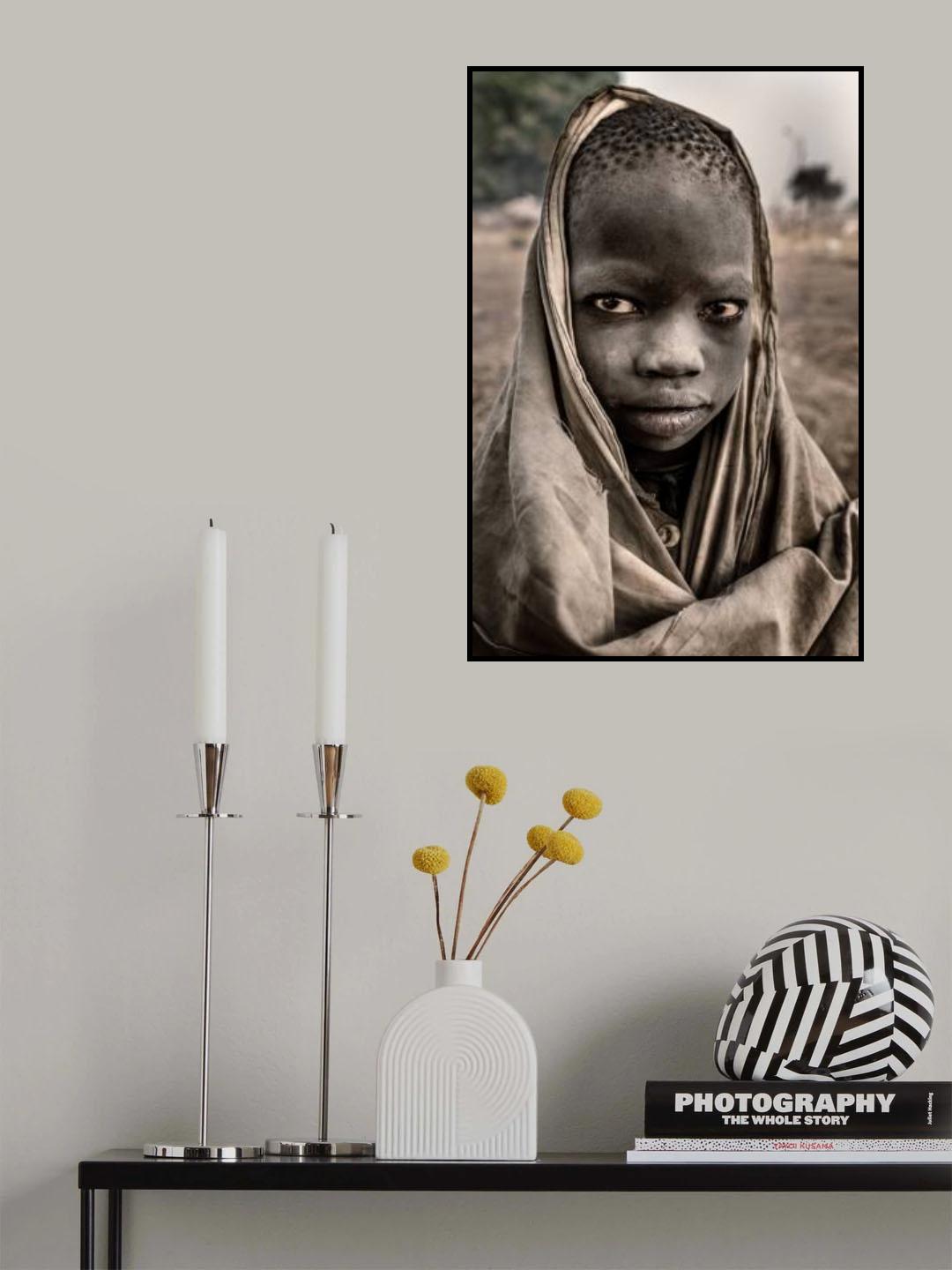 Child of the Mundari Poster och Canvastavla