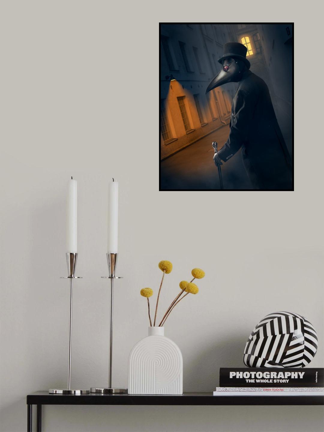 Dark Alleys of Xibalba Poster och Canvastavla