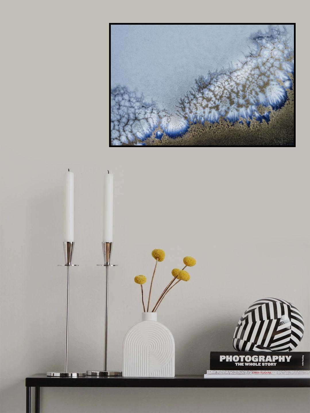 Gilded Rhythms Poster och Canvastavla