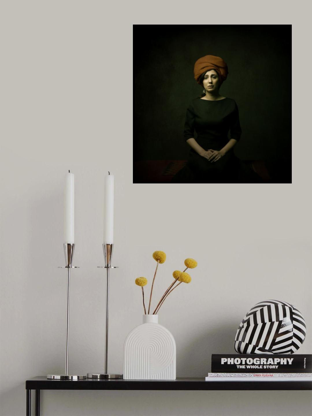 Persian girl Poster och Canvastavla