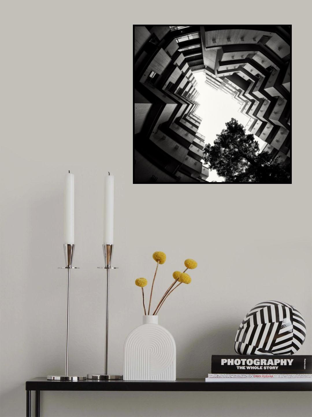 Villa Moderna Poster och Canvastavla