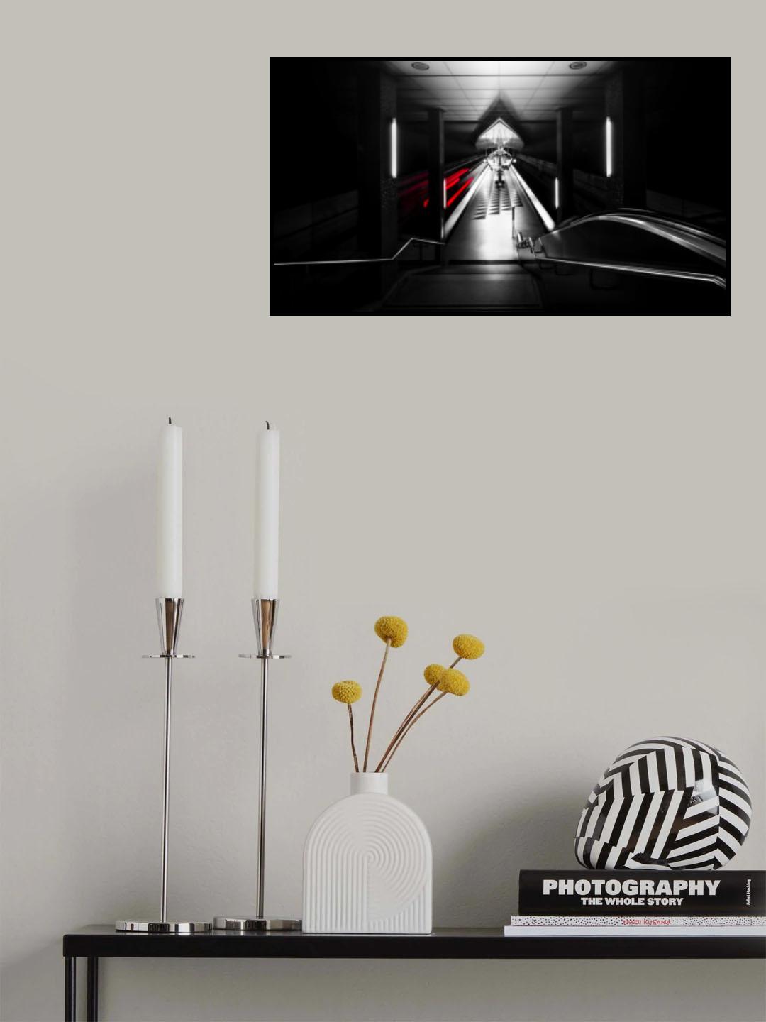 spaceport II Poster och Canvastavla