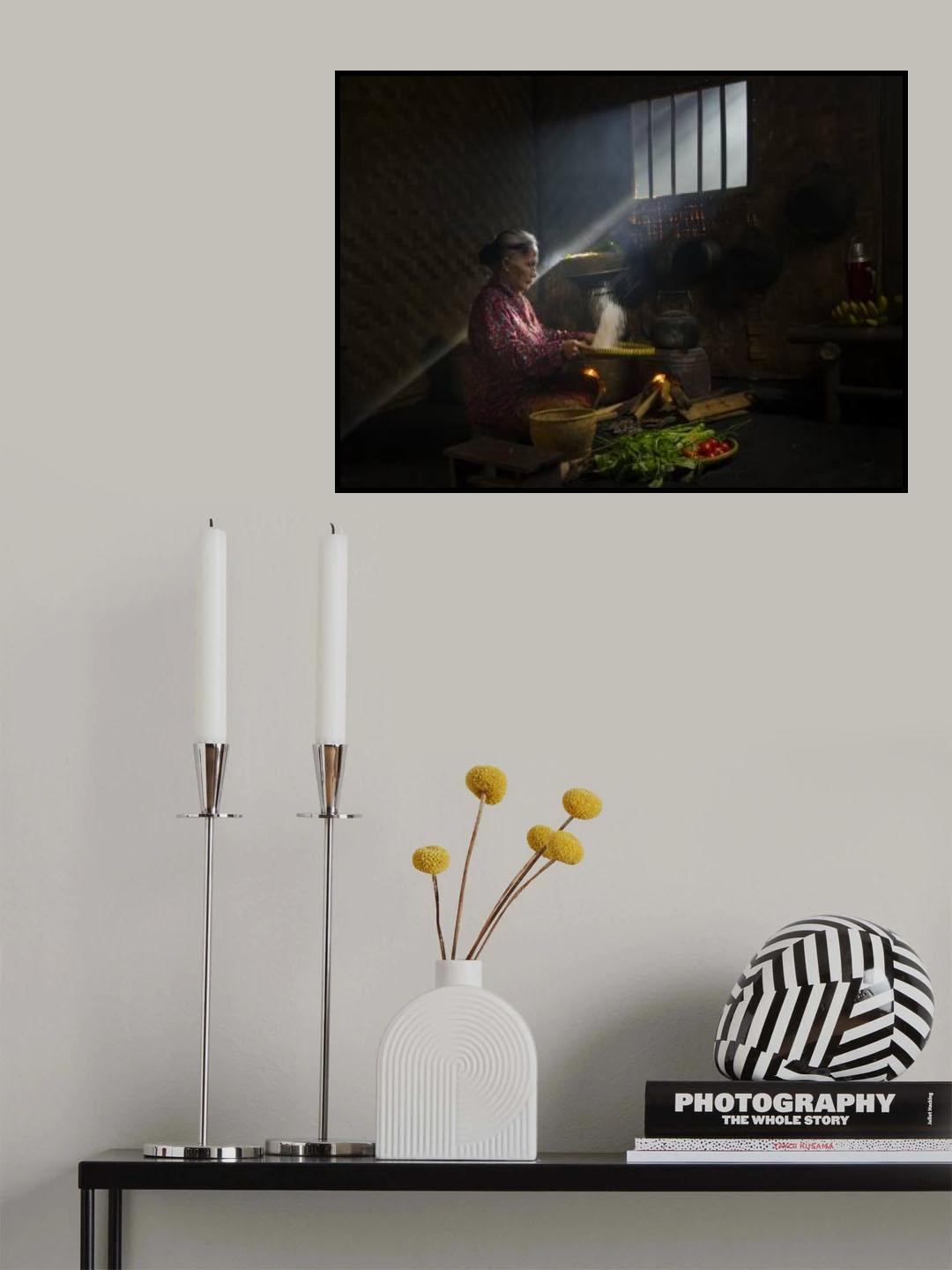 Traditional kitchen Poster och Canvastavla