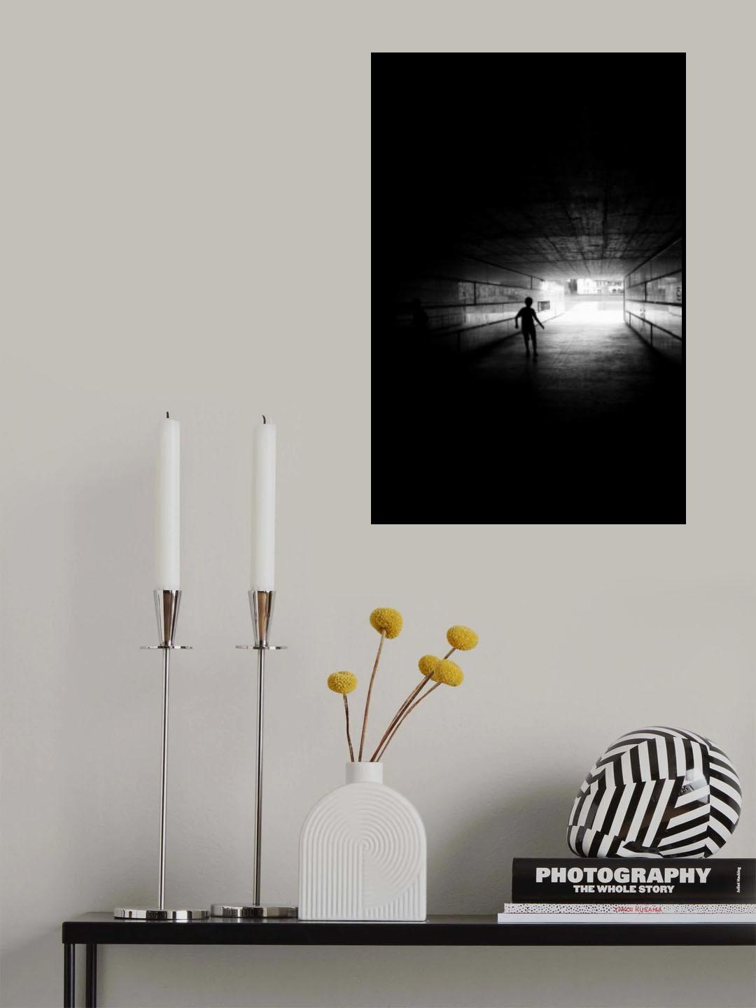 The fear Poster och Canvastavla