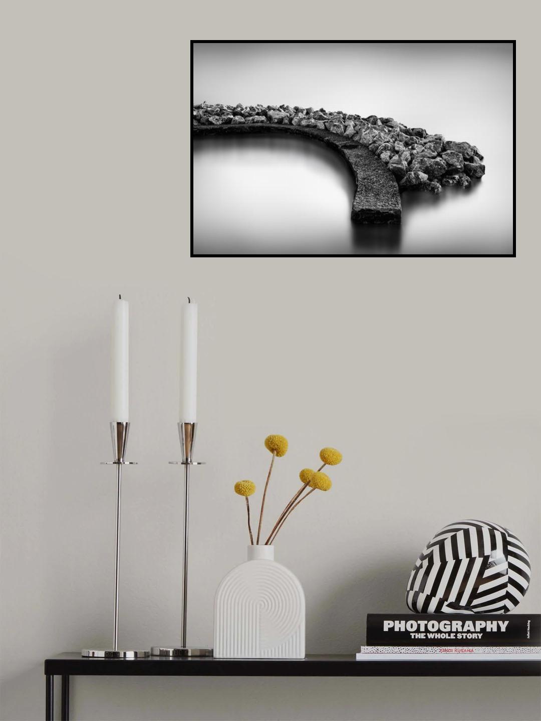 Curve Poster och Canvastavla