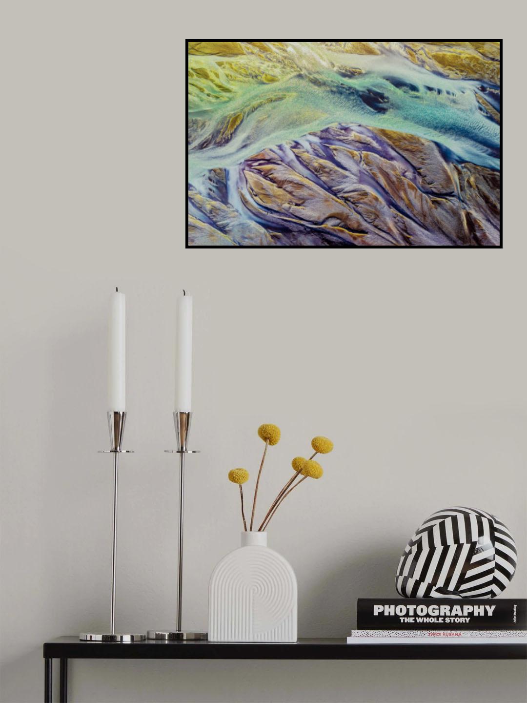 Nature's Mosaic Poster och Canvastavla