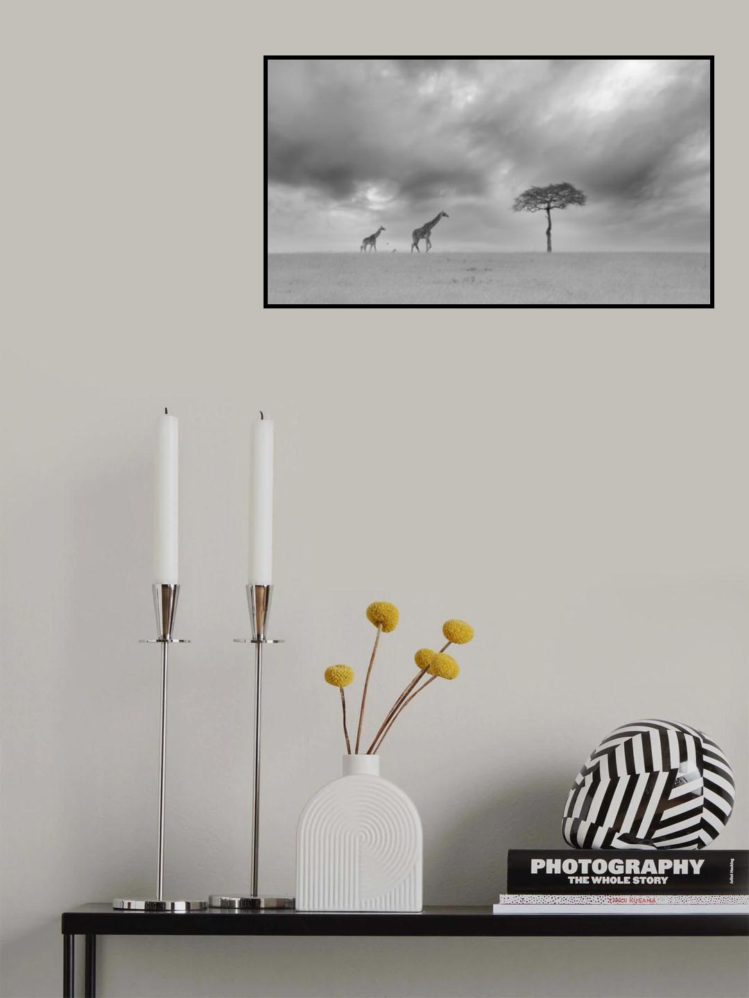 A Cloudy Day Poster och Canvastavla