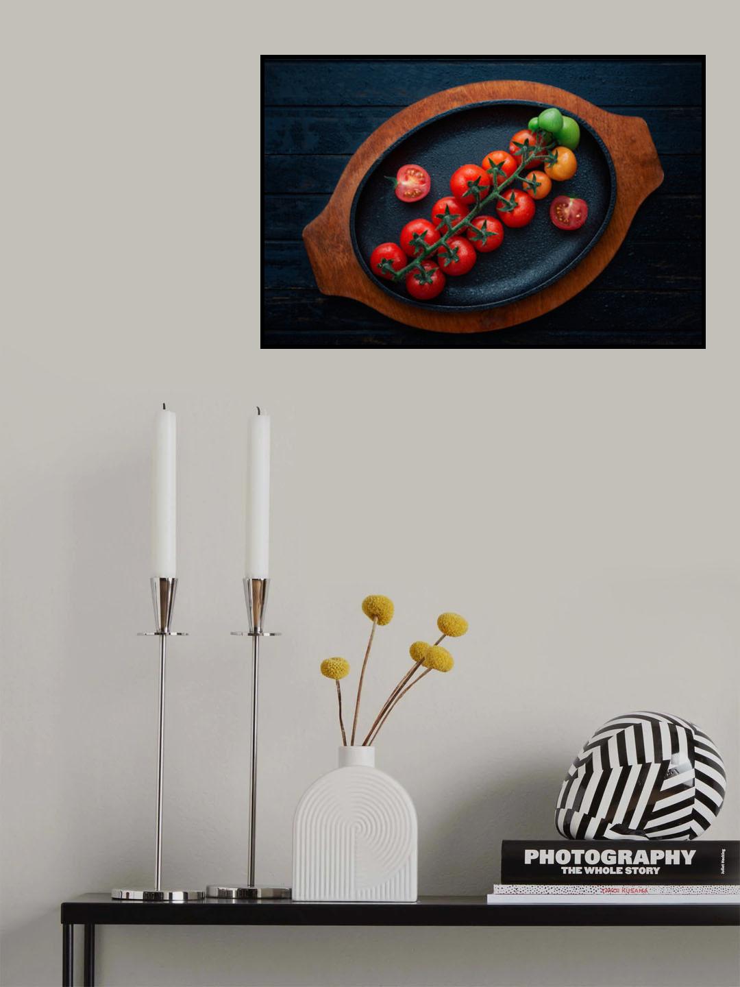 Colourful tomatoes Poster och Canvastavla